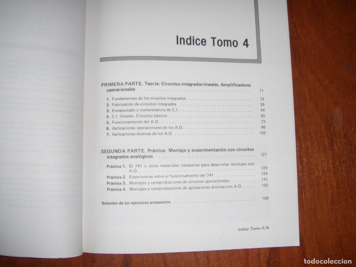 Libros de segunda mano: ENCICLOPEDIA DE ELECTRONICA MODERNA 4 PARANINFO J M ANGULO - Foto 4