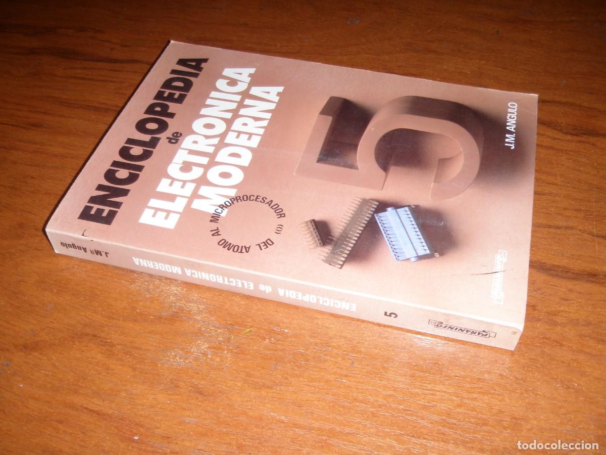 Libros de segunda mano: ENCICLOPEDIA DE ELECTRONICA MODERNA 5 PARANINFO J M ANGULO - Foto 2