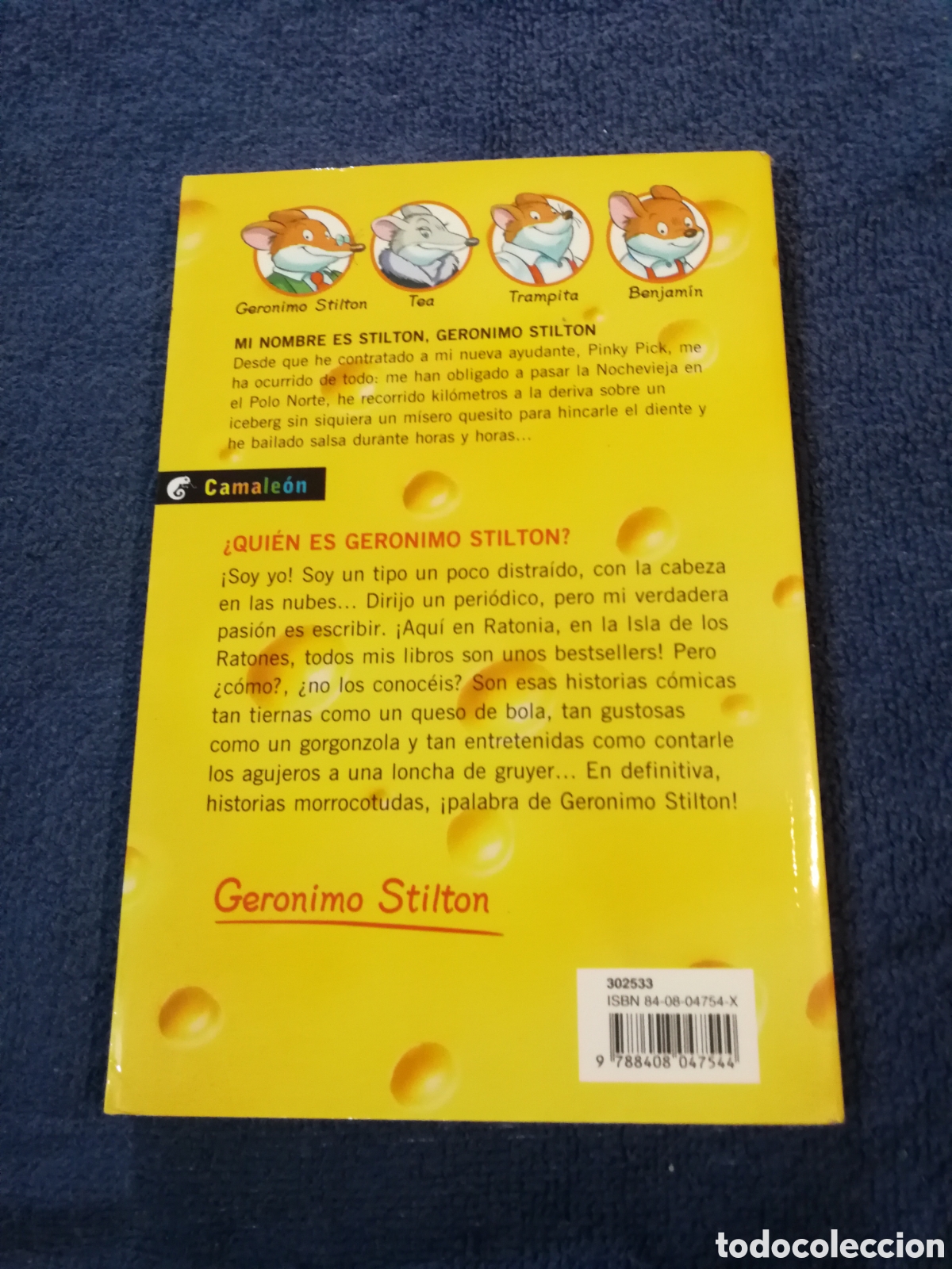 Libros de segunda mano: Ger&oacute;nimo Stilton. Camale&oacute;n. Destino. - Foto 2
