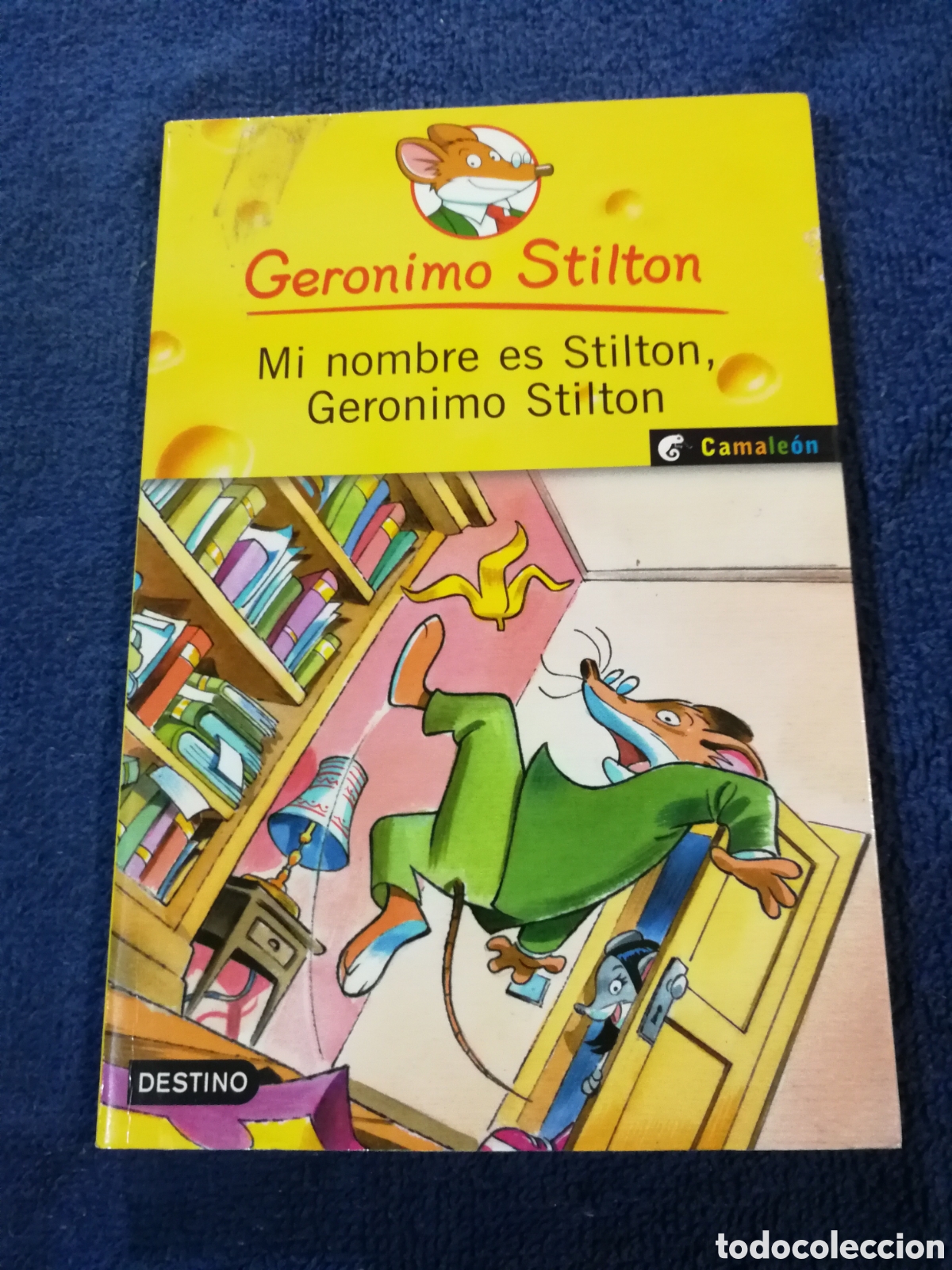 Libros de segunda mano: Ger&oacute;nimo Stilton. Camale&oacute;n. Destino. - Foto 1