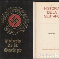Libros de segunda mano: HISTORIA DE LA GESTAPO. TOMO 2 - A-GUE-2668. Lote 364103331