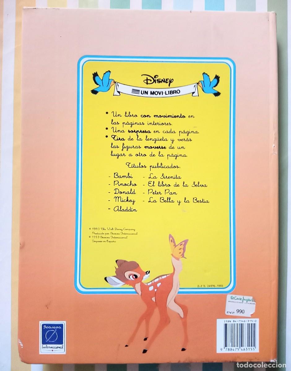 Libros de segunda mano: Bambi Disney movi-libro beascoa 1993 - Foto 6