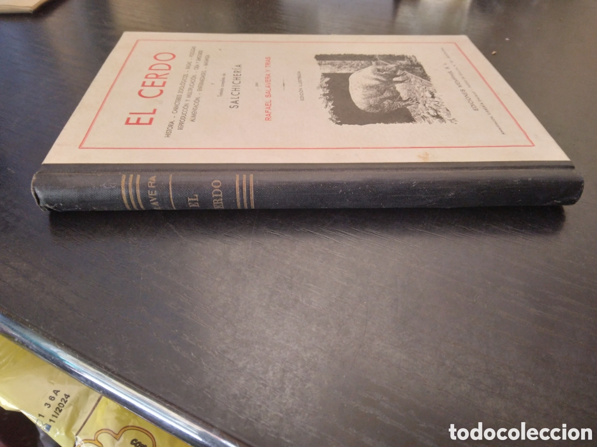 Libros de segunda mano: El cerdo - Rafael Salavera y Tr&iacute;as. - Foto 2
