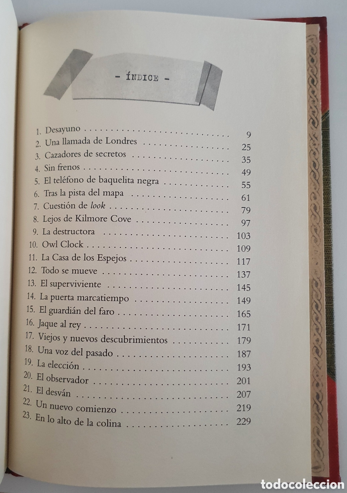 Libros de segunda mano: Ulysses Moore La casa de los espejos tercer cuaderno - Foto 4
