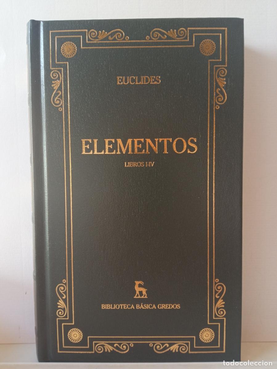 Libros de segunda mano: ELEMENTOS (LIBROS I-IV), Euclides (BIBLIOTECA B&Aacute;SICA GREDOS, 2000) - Foto 1