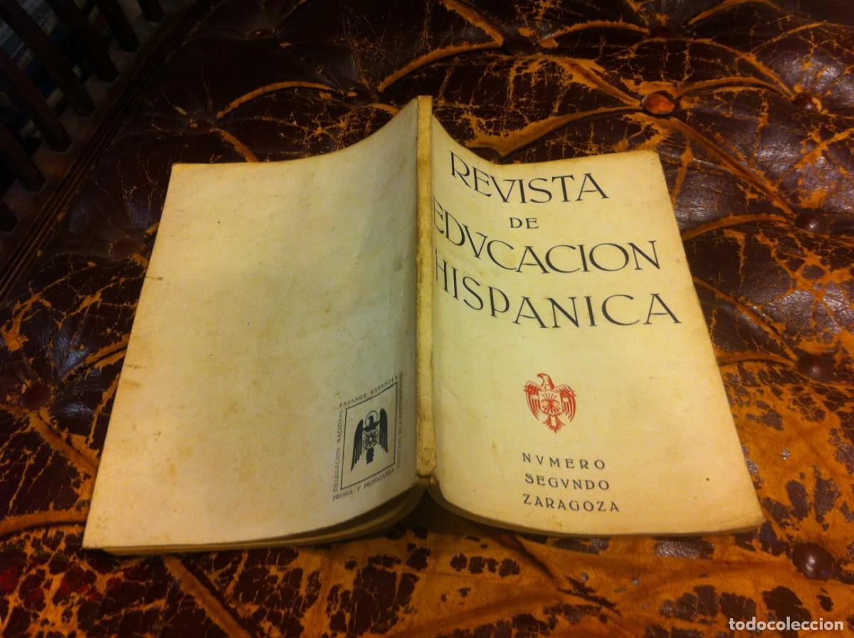 Second hand books: REVISTA DE EDUCACI&Oacute;N HISP&Aacute;NICA. N&Uacute;MERO SEGUNDO. 1937