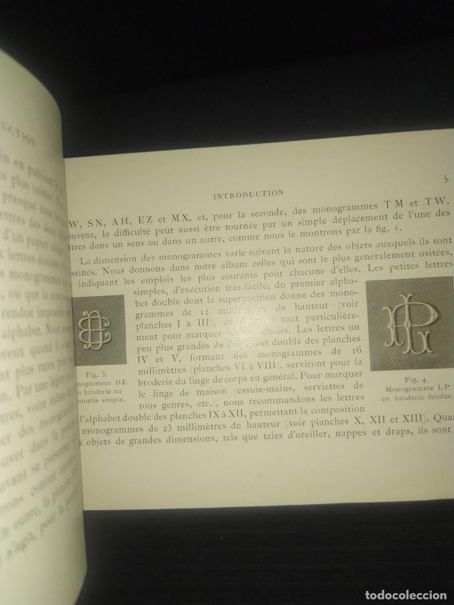 Libros de segunda mano: MONOGRAMMES ET ALPHABETS COMBINABLES .EN FRANCES LIBRO DE TIPOGRAFIA Y TIPOS DE LETRAS ENTRELAZADAS. - Foto 4