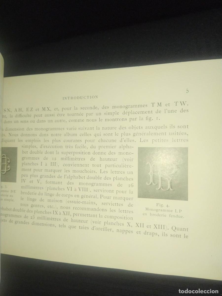 Libros de segunda mano: MONOGRAMMES ET ALPHABETS COMBINABLES .EN FRANCES LIBRO DE TIPOGRAFIA Y TIPOS DE LETRAS ENTRELAZADAS. - Foto 5