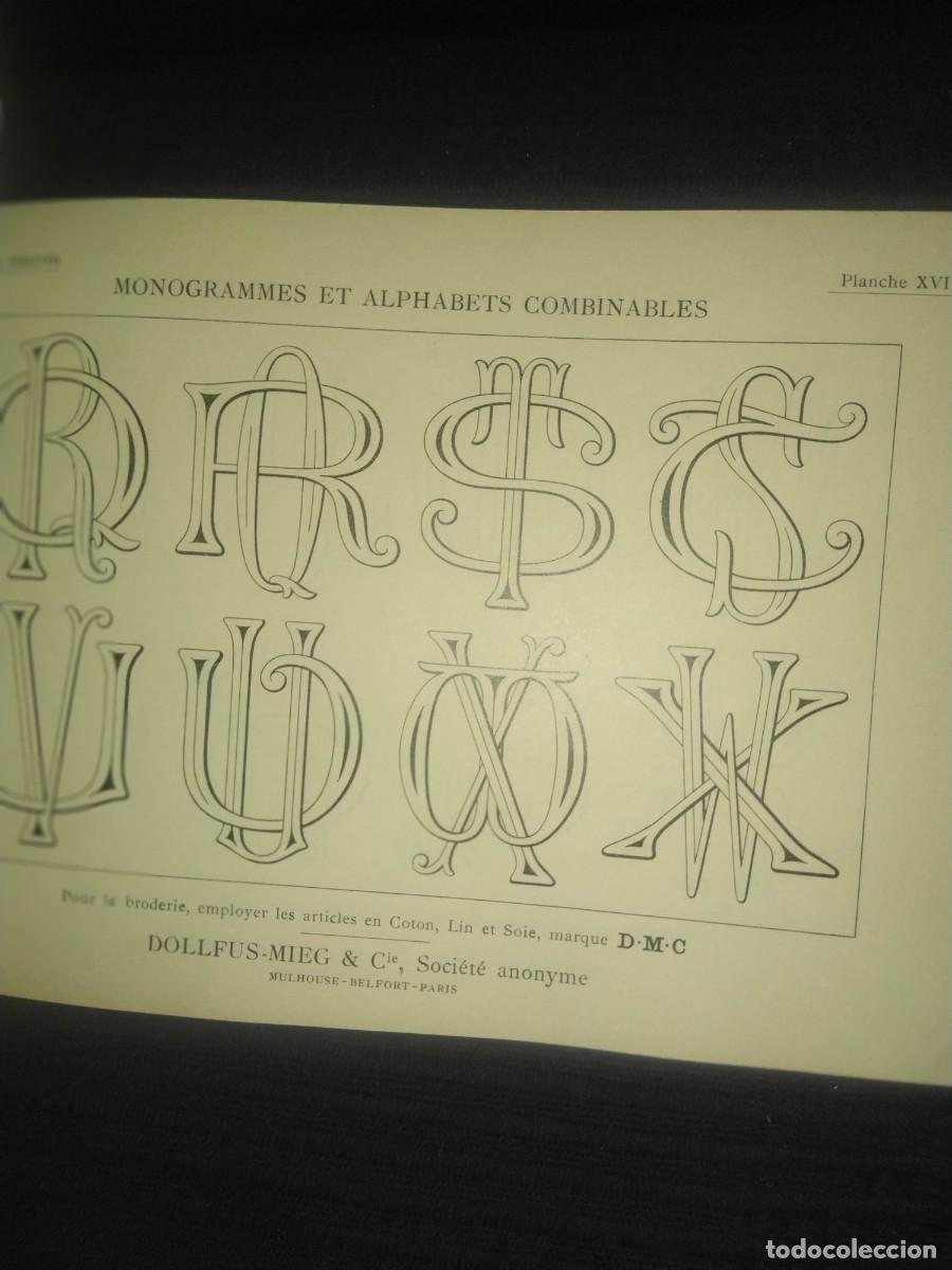 Libros de segunda mano: MONOGRAMMES ET ALPHABETS COMBINABLES .EN FRANCES LIBRO DE TIPOGRAFIA Y TIPOS DE LETRAS ENTRELAZADAS. - Foto 6
