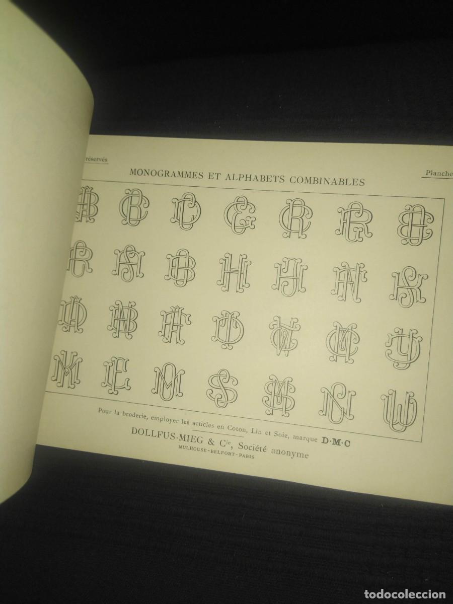 Libros de segunda mano: MONOGRAMMES ET ALPHABETS COMBINABLES .EN FRANCES LIBRO DE TIPOGRAFIA Y TIPOS DE LETRAS ENTRELAZADAS. - Foto 7