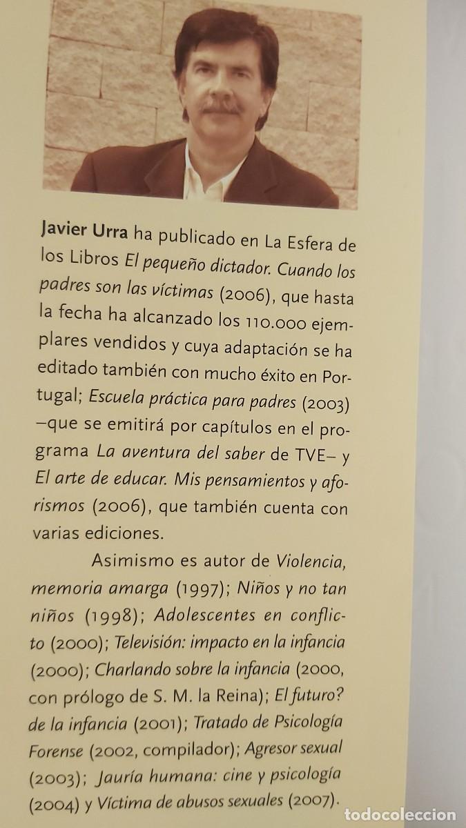 Libros de segunda mano: Javier Urra. Mujer creciente Hombre menguante. La esfera de los libros - Foto 3