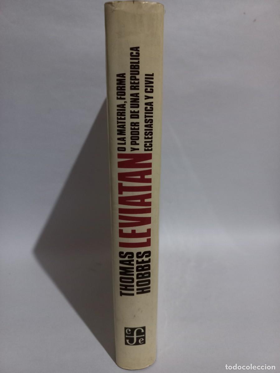 Libros de segunda mano: Thomas Hobbes - Leviatan - 1980 - Foto 2