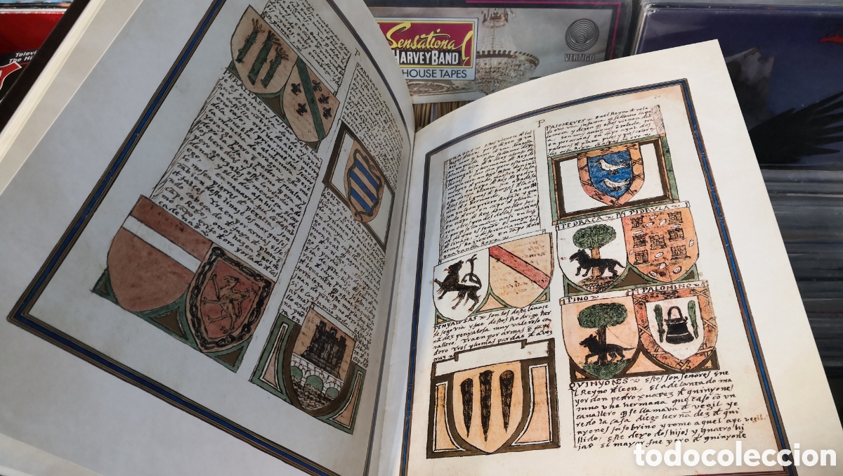 Libros de segunda mano: Nobiliario de los reynos hispanos BBVA 2001 - Foto 3