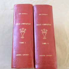 Libros de segunda mano: OBRAS COMPLETAS. JOSÉ ZORRILLA. LIBRERÍA SANTARÉN 1943. 2 TOMOS. Lote 364637701