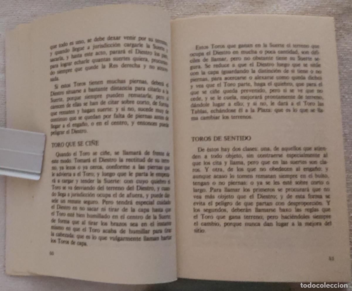 Libros de segunda mano: LA TAUROMAQUIA. - Foto 5