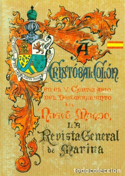 Libros de segunda mano: Crist&oacute;bal Col&oacute;n en el V Centenario del Descubrimiento del Nuevo Mundo, La Revista General de Marina