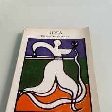 Libros de segunda mano: IDEA. ERWIN PANOFSKY. ENSAYOS ARTE CÁTEDRA. 1981
