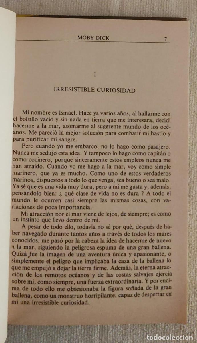 Libros de segunda mano: MOBY DICK. - Foto 5
