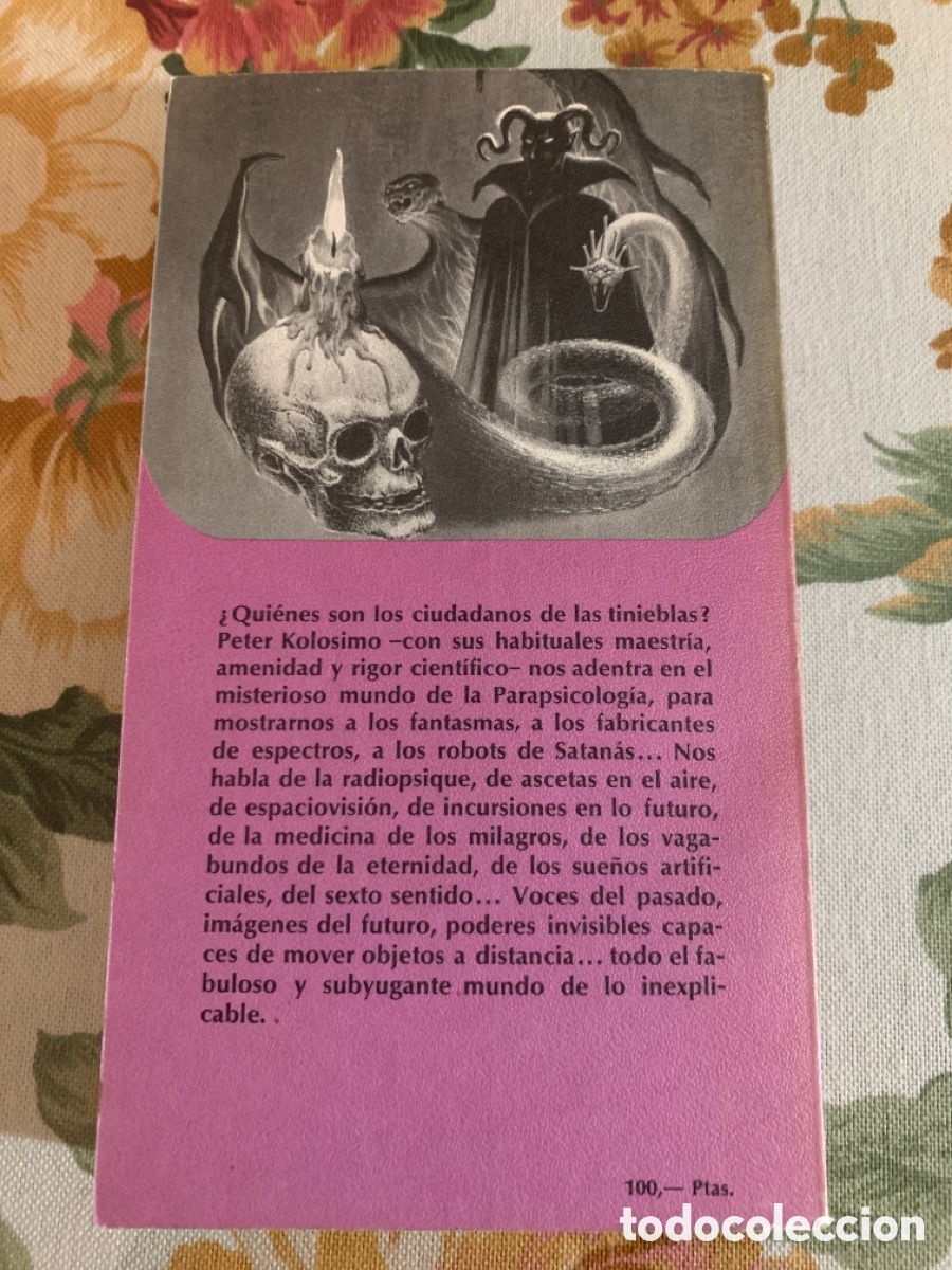 Libros de segunda mano: Ciudadanos de las tinieblas. Peter Kolosimo. Traducci&oacute;n de Juan Moreno. - Foto 3