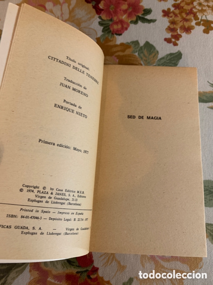 Libros de segunda mano: Ciudadanos de las tinieblas. Peter Kolosimo. Traducci&oacute;n de Juan Moreno. - Foto 5