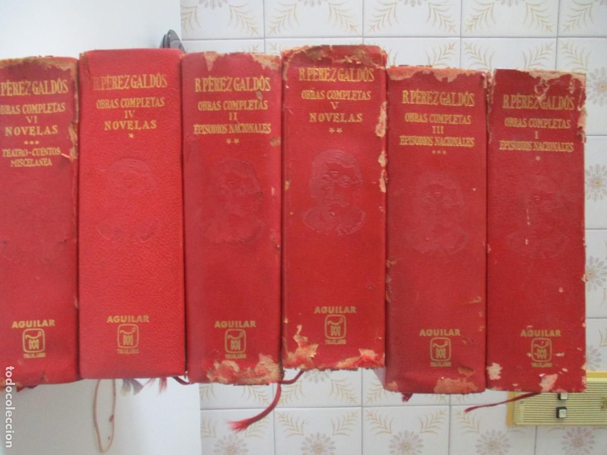 Libros de segunda mano: BENITO P&Eacute;REZ GALDOS Obras completas 6 Tomos W14765 - Foto 2