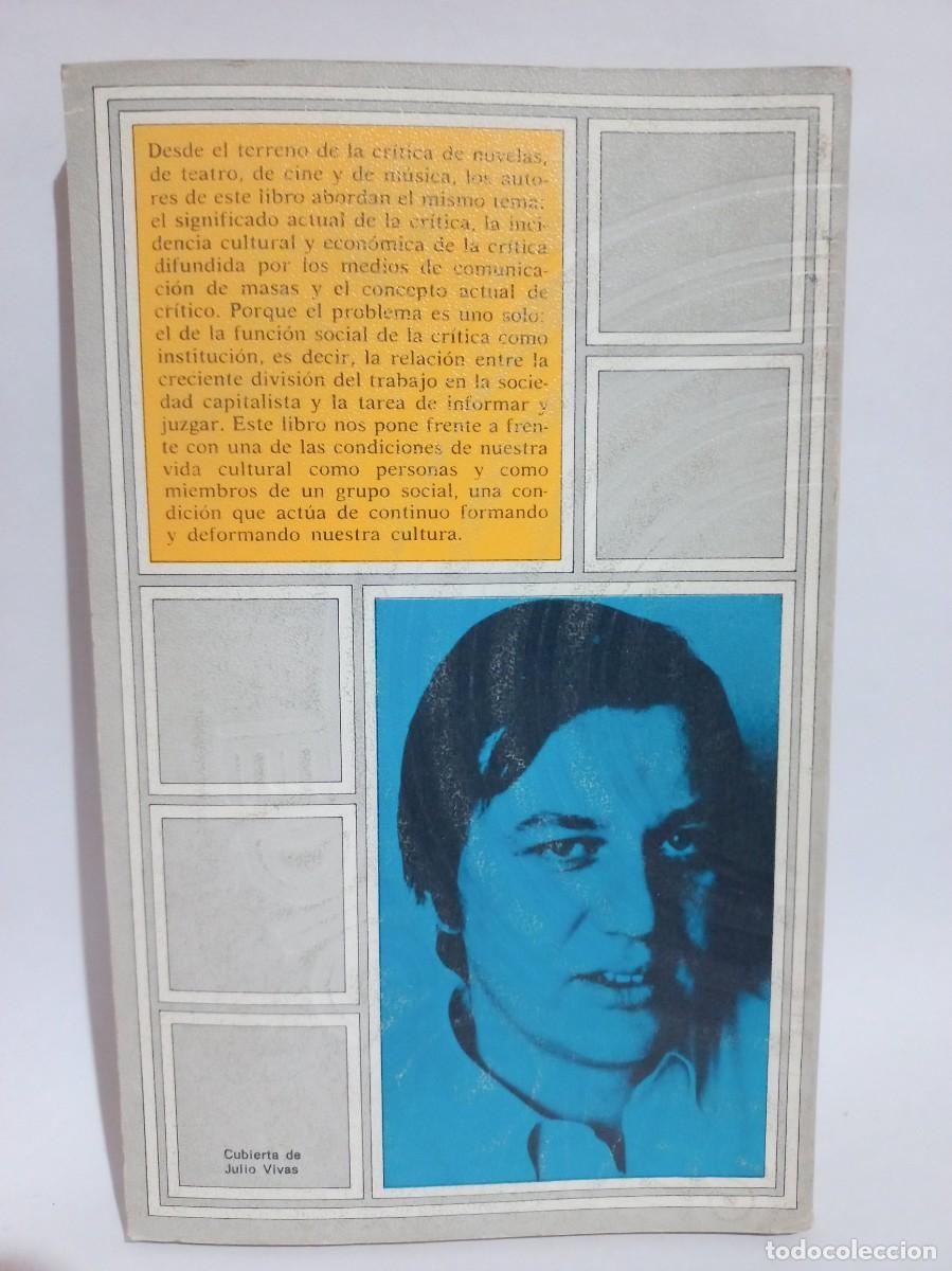 Libros de segunda mano: Peter Hamm - Cr&iacute;tica de la Cr&iacute;tica - 1971 - Foto 4