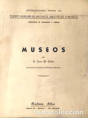Libros de segunda mano: Oposiciones para el cuerpo auxiliar&hellip; : Museos. (Temario) - Foto 1
