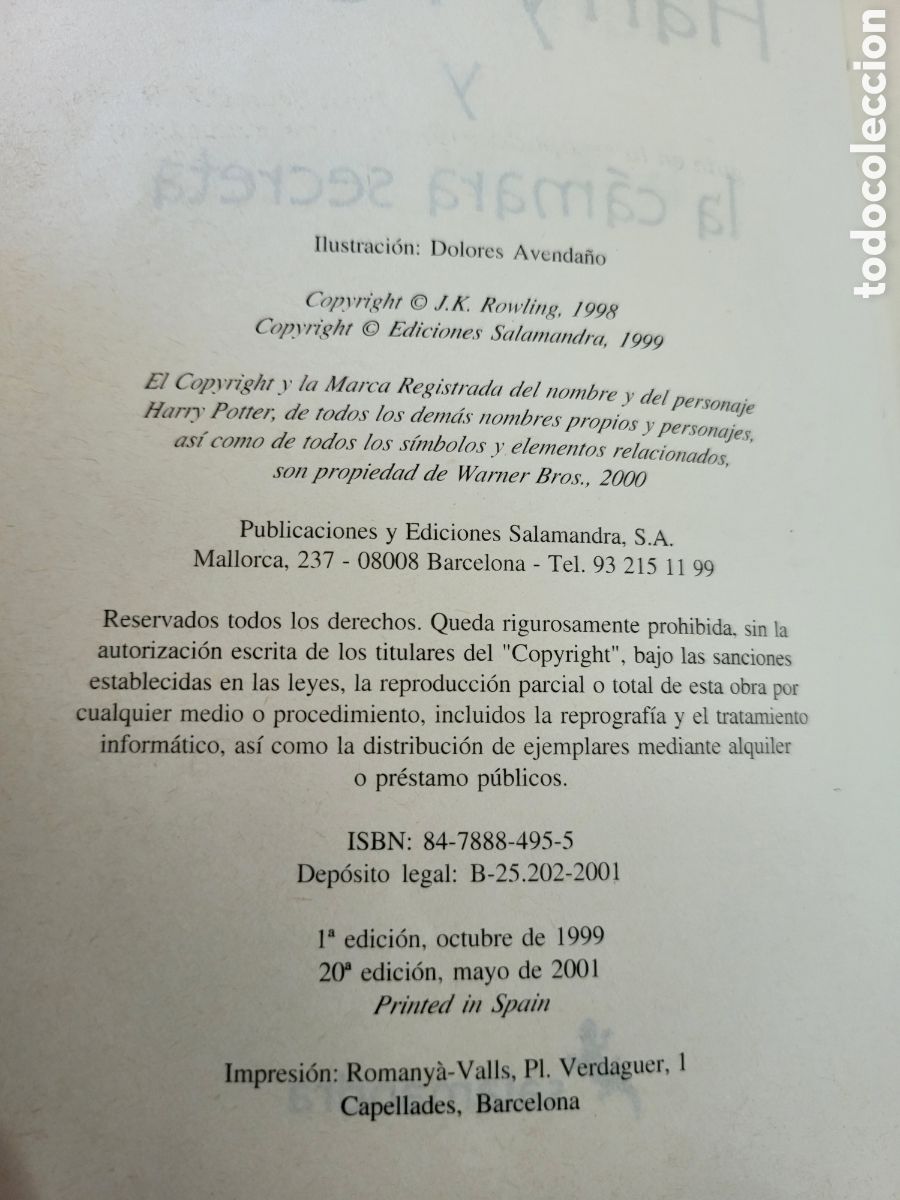 Libros de segunda mano: HARRY POTTER PRIMERA EDICION - Foto 10