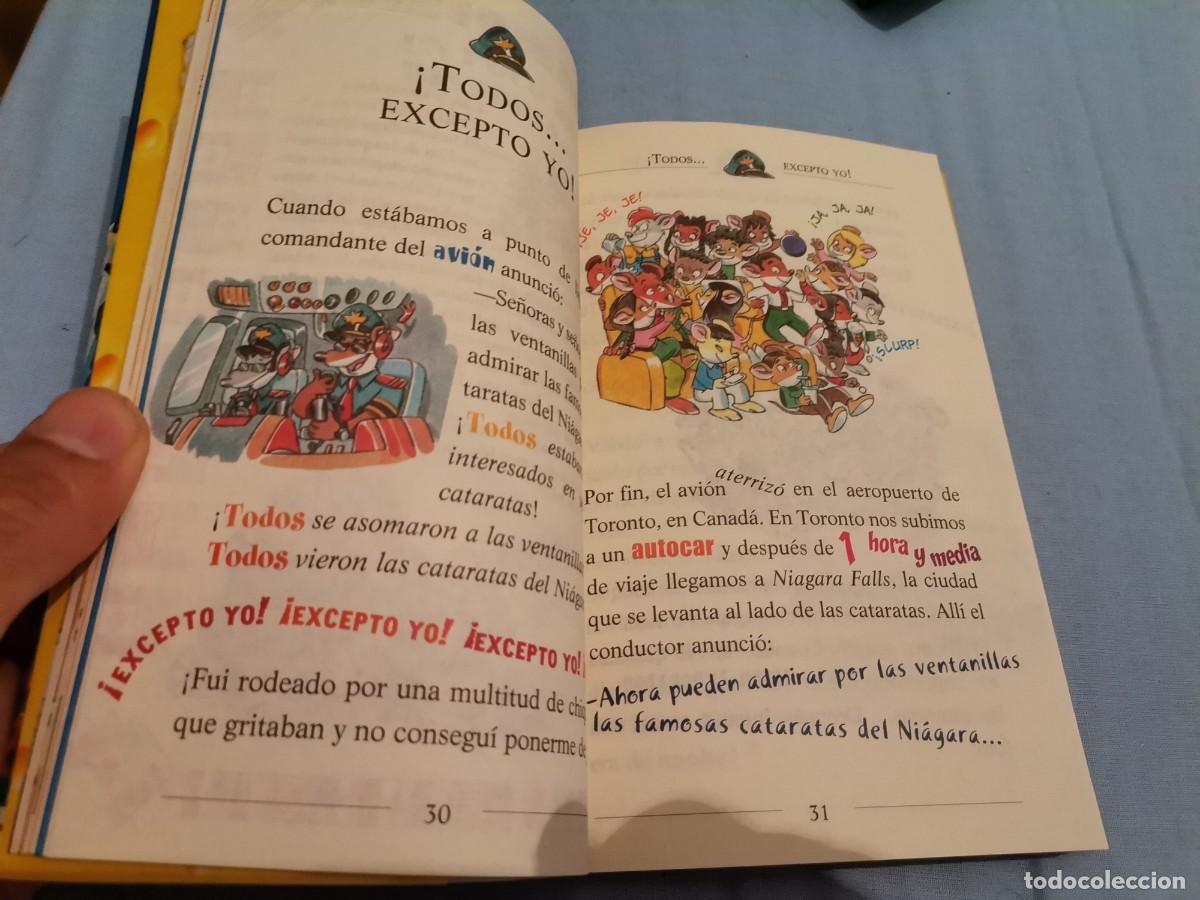 Libros de segunda mano: LA EXCURSI&Oacute;N A LAS CATARATAS DEL NIAGARA GERONIMO STILTON ED. DESTINO 1&ordf; EDICION 2012 - Foto 5