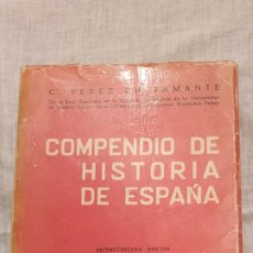 Libros de segunda mano: COMPENDIO DE HISTORIA DE ESPAÑA.C.PEREZ BUSTAMANTE.EDICIONES ATLAS 1971. Lote 365279181