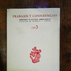 Libros de segunda mano: TRABAJOS Y CONFERENCIAS. II - 3) HISTORIA DE LOS INDIOS CHOCO. Lote 365379491