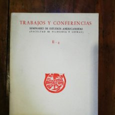 Libros de segunda mano: TRABAJOS Y CONFERENCIAS. II - 4 LA SUBLEVACIÓN DE LUIS DE SARIC EN LA PRIMERÍA ALTA. Lote 365379901