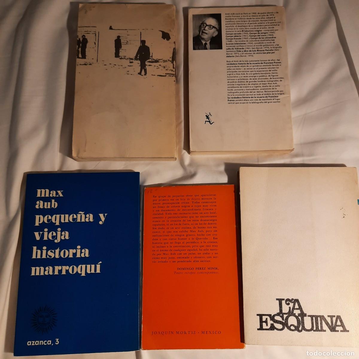 Libros de segunda mano: Cuatro libros de Max Aub en sus primeras ediciones - Foto 3
