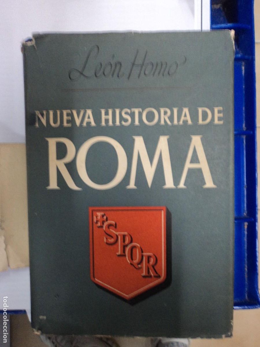 Libros de segunda mano: Nueva Historia de Roma - Le&oacute;n Homo - Foto 1