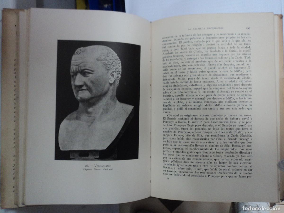 Libros de segunda mano: Nueva Historia de Roma - Le&oacute;n Homo - Foto 3