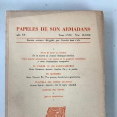 Libros de segunda mano: PAPELES DE SON ARMADANS. NÚMERO CLXXII.. Lote 365647926