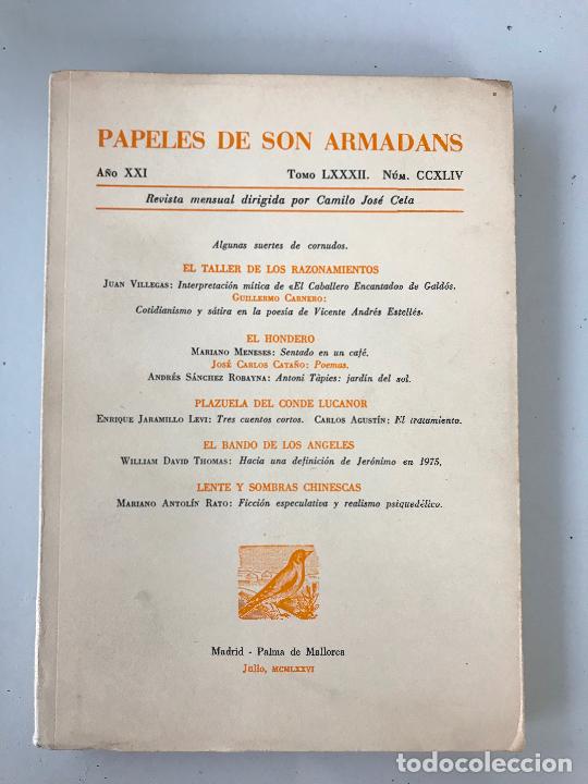 Libros de segunda mano: Papeles de son armadans. N&uacute;mero CCXLIV - Foto 1