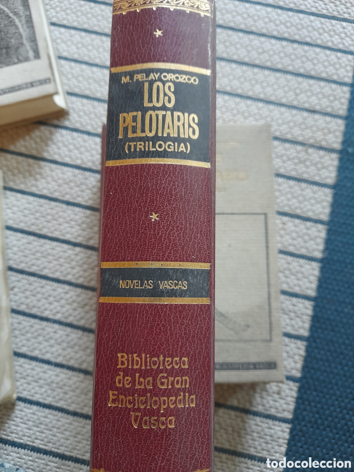 Libros de segunda mano: Los pelotaris. Miguel Pelay Orozco - Foto 2