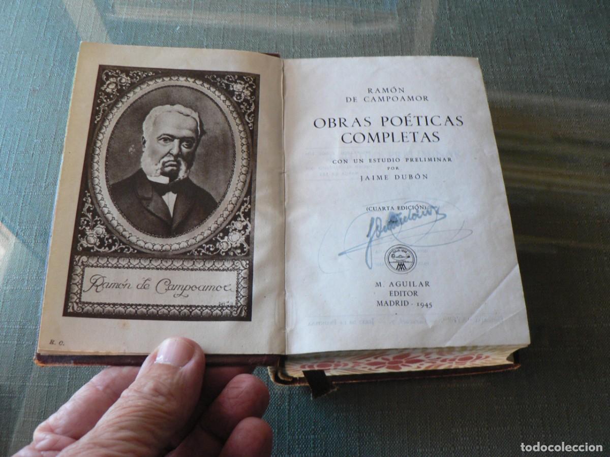 Libros de segunda mano: RAMON DE CAMPOAMOROBRAS POETICAS COMPLETAS - Foto 2