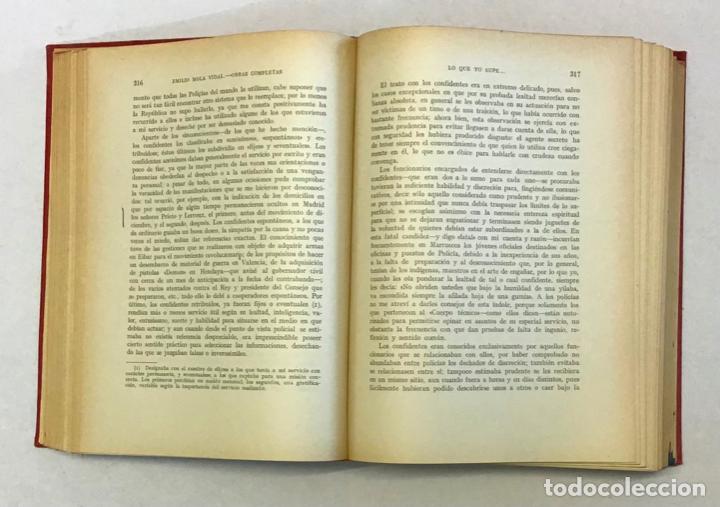 Libros de segunda mano: OBRAS COMPLETAS. - MOLA VIDAL, Emilio. - Foto 4