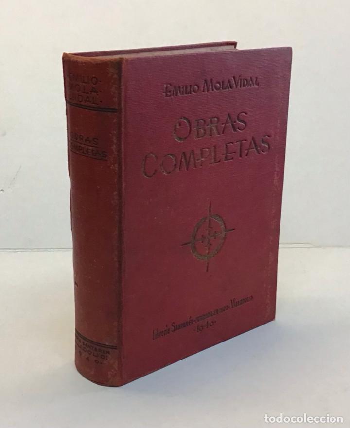 Libros de segunda mano: OBRAS COMPLETAS. - MOLA VIDAL, Emilio. - Foto 1