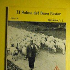 Libros de segunda mano: FOLLETOS ID EDITORIAL SAL TERRAE - 290 B - EL SALMO DEL BUEN PASTOR, 16 PAG. - 12 X 8,5 CM. Lote 365920231