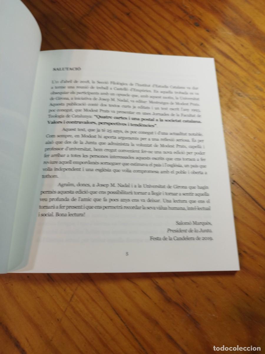 Libros de segunda mano: Mestratges de Modest Prats. Universitat de Girona. - Foto 4