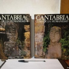 Libros de segunda mano: COLECCION 2 TOMOS - CANTABRIA CUNA DE LA HUMANIDAD - TURISMO - JOSÉ Mª RIVERO SAN JOSÉ. Lote 365927401
