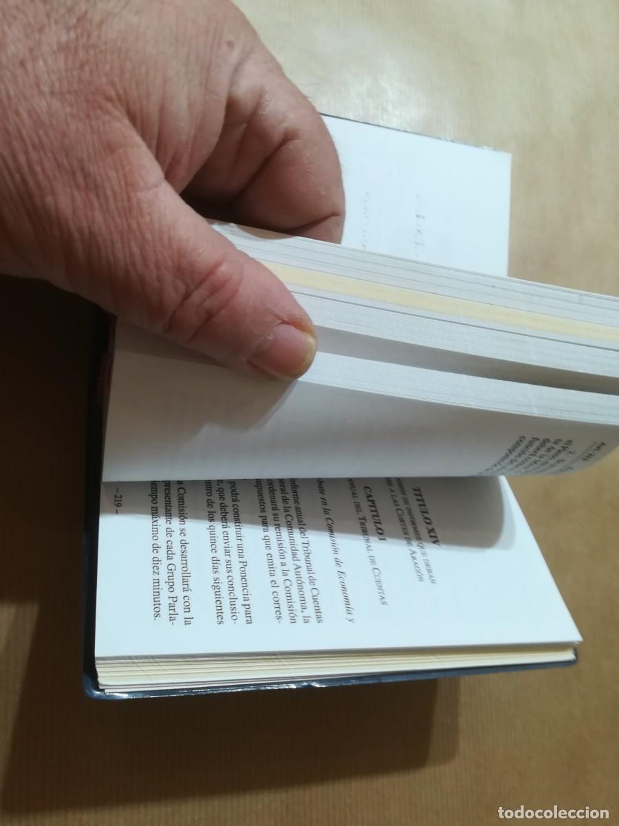 Libros de segunda mano: ESTATUTO AUTONOMIA ARAGON, REGLAMENTO DE LAS CORTES / AQ903 / - Foto 6