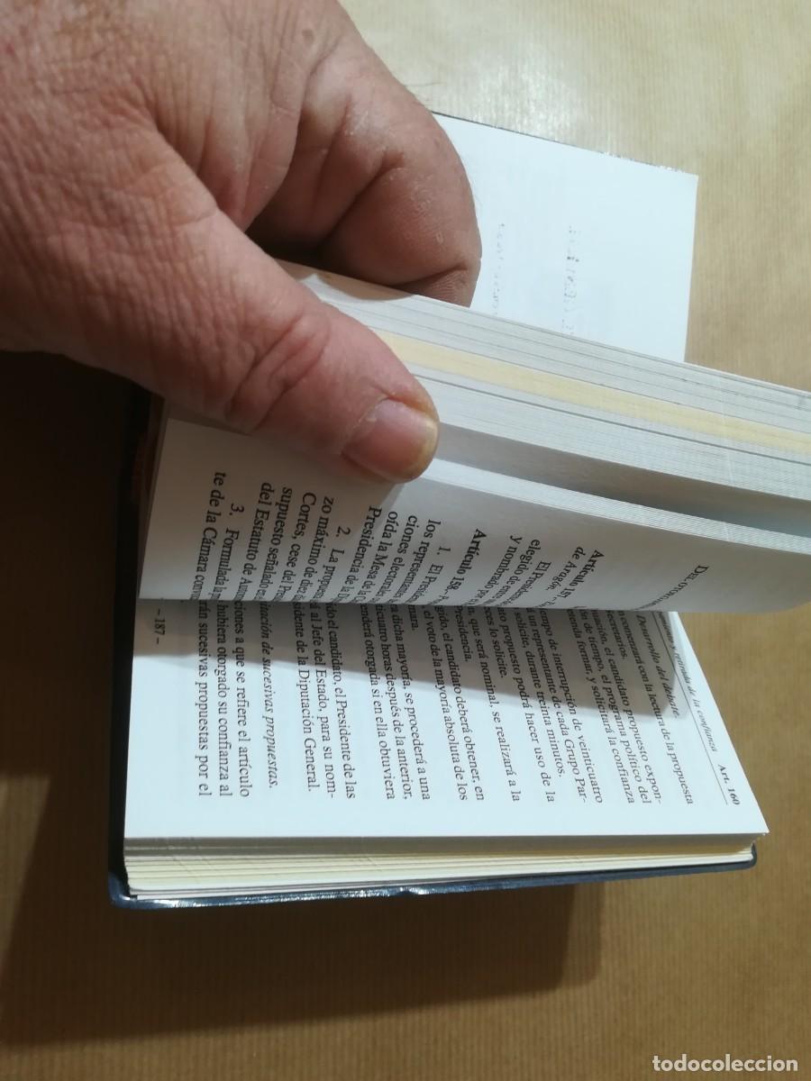 Libros de segunda mano: ESTATUTO AUTONOMIA ARAGON, REGLAMENTO DE LAS CORTES / AQ903 / - Foto 7