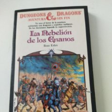 Libros de segunda mano: DUNGEONS & DRAGONS N.°5 LA REBELIÓN DE LOS ENANOS. ROSE ESTES.. Lote 366217951