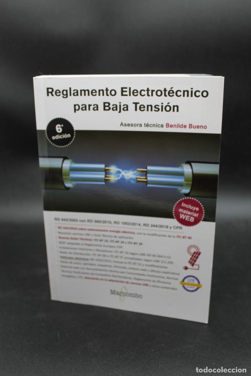Libros de segunda mano: REGLAMENTO ELECTROT&Eacute;CNICO PARA BAJA TENSI&Oacute;N MARCOMBO 2019 - Foto 1