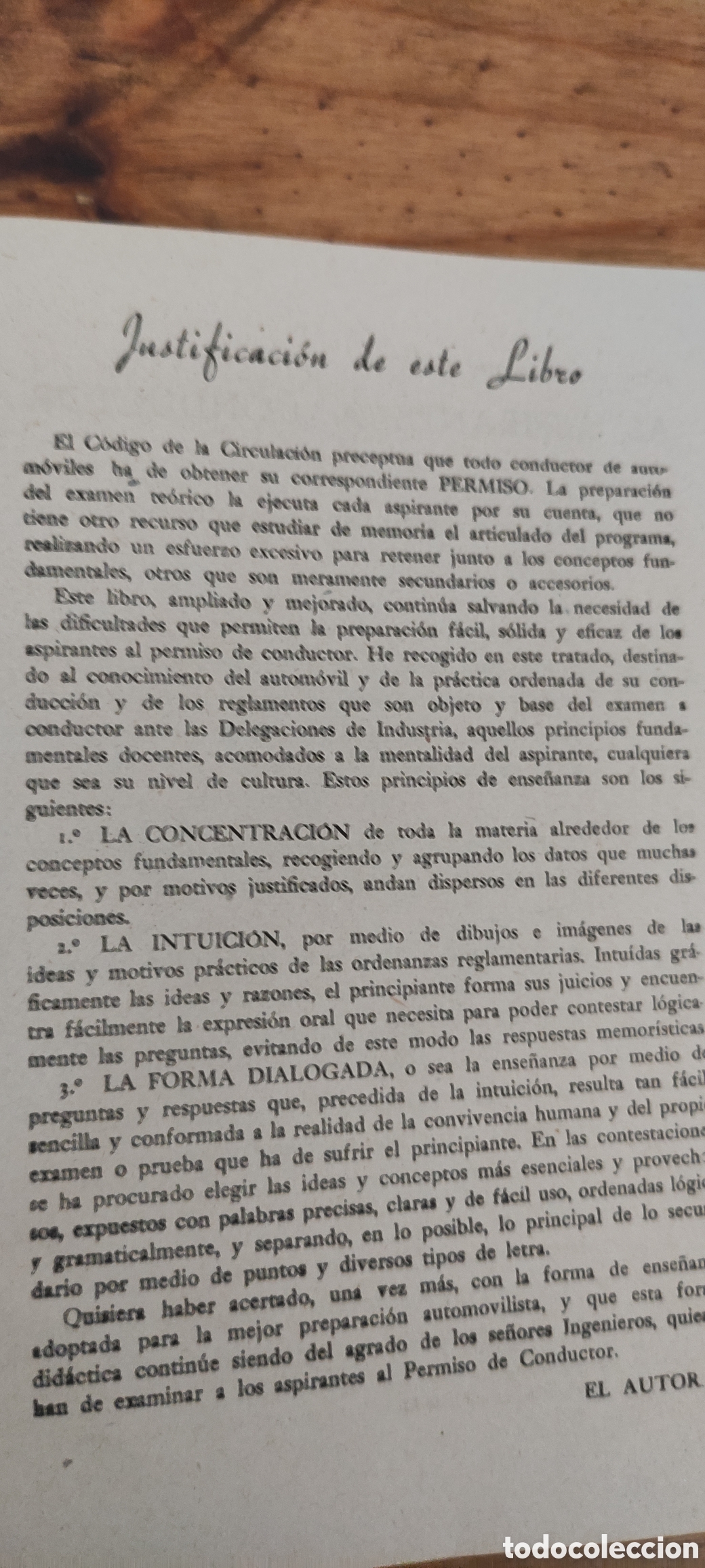 Libros de segunda mano: EL EXAMEN DE CONDUCIR, 1958 - Foto 4