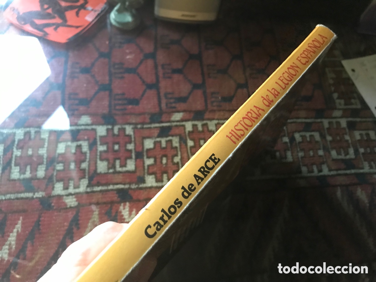 Libros de segunda mano: Historia de la legi&oacute;n espa&ntilde;ola. Carlos de Arce - Foto 2